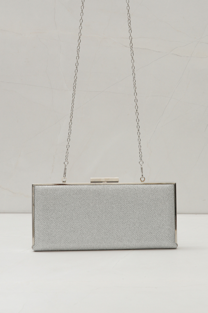 9035854 - Bolsa Clutch Delicada PRATA