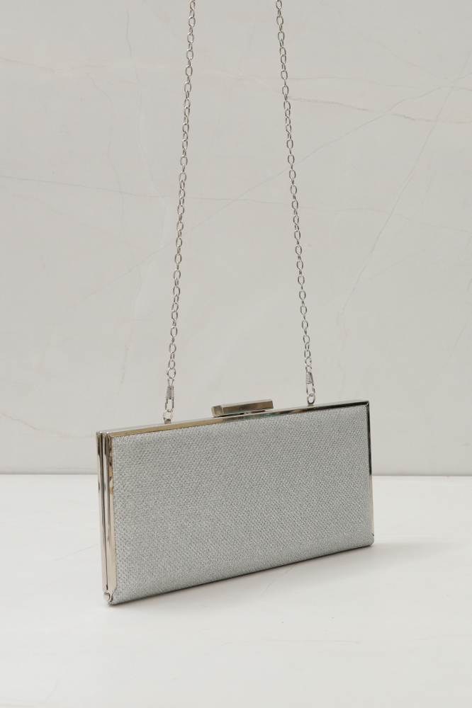 9035854 - Bolsa Clutch Delicada PRATA