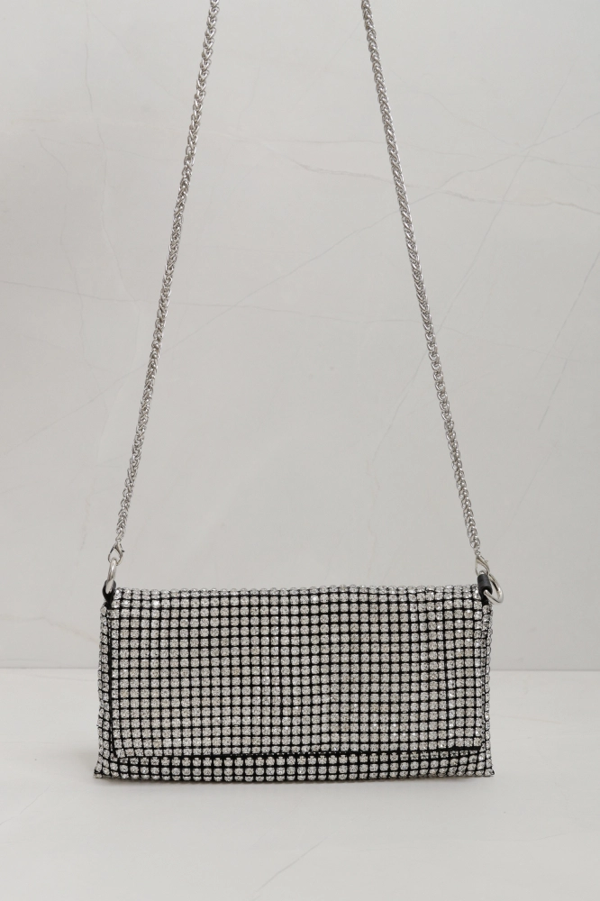 9035867 - Bolsa Clutch Brilhos PRATA 9035867 - Bolsa Clutch Brilhos PRATA - Imagem 1