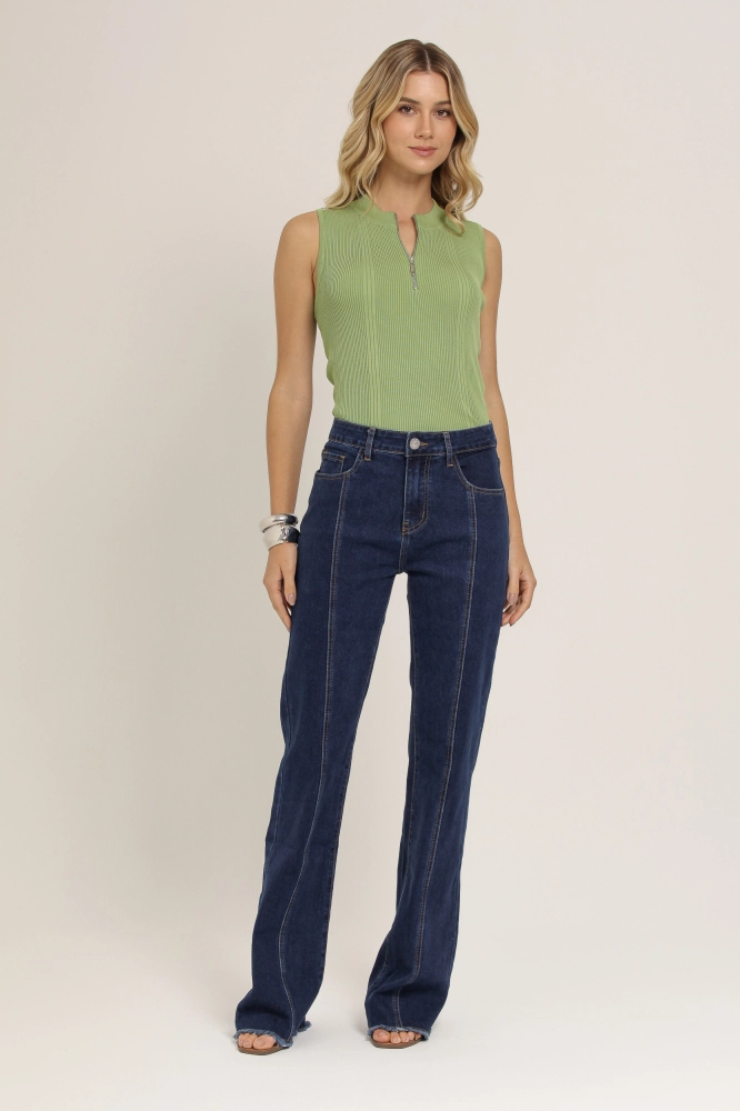9036803 - Calça Flare Jeans   JEANS