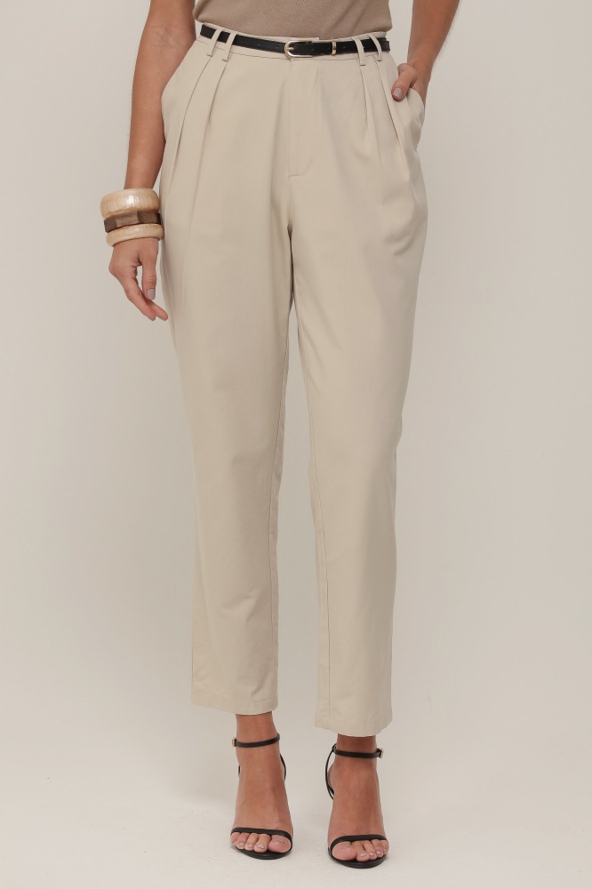 9036857 - Calça Sarja Cenoura CINZA