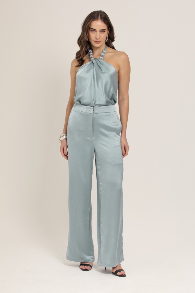 9036899 - Calça Pantalona Amarração AZUL