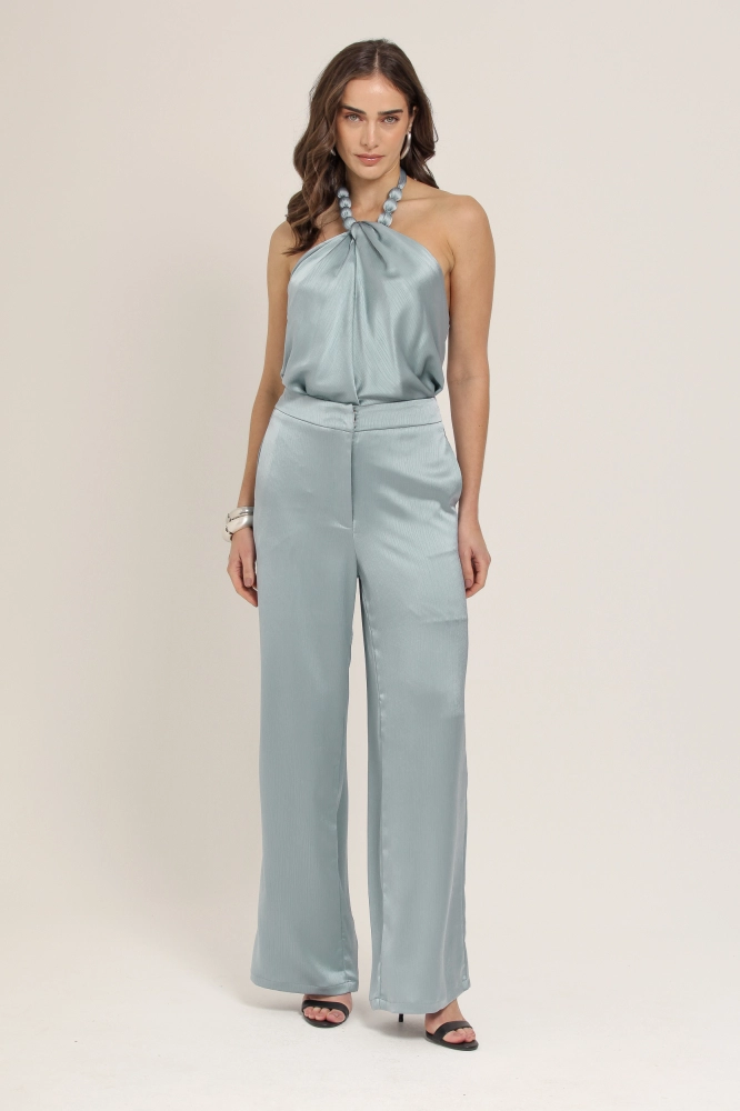 9036899 - Calça Pantalona Amarração AZUL