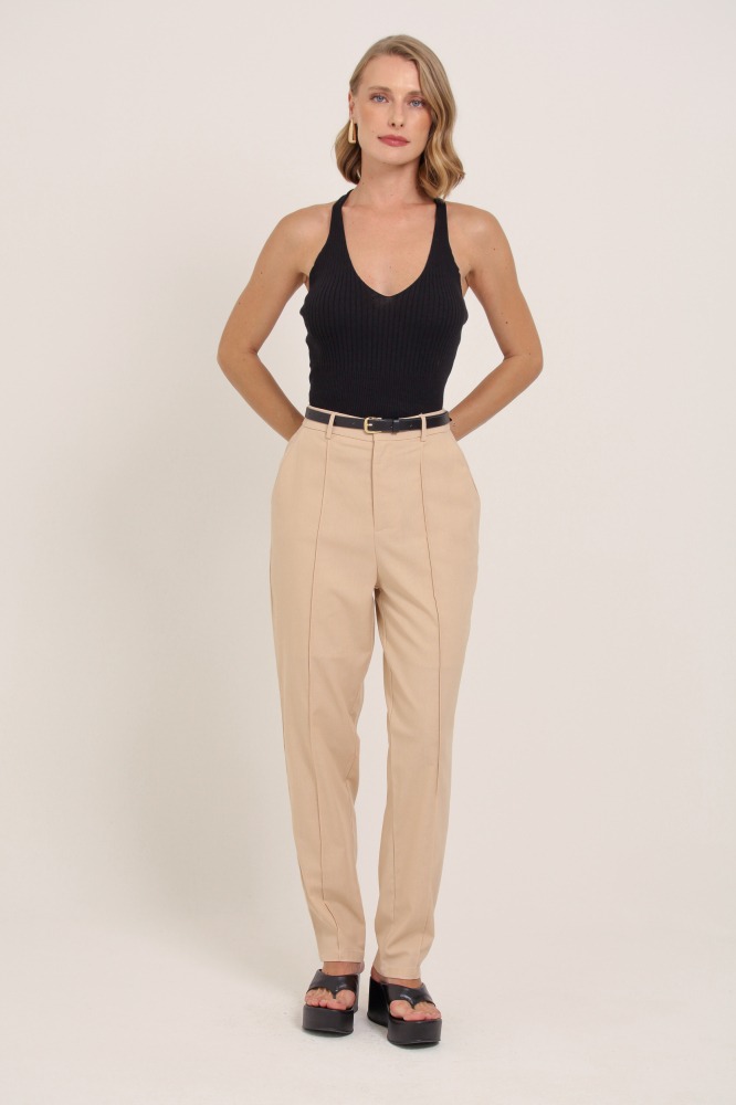 9036905 - Calça Cenoura Linho NATURAL 9036905 - Calça Cenoura Linho NATURAL