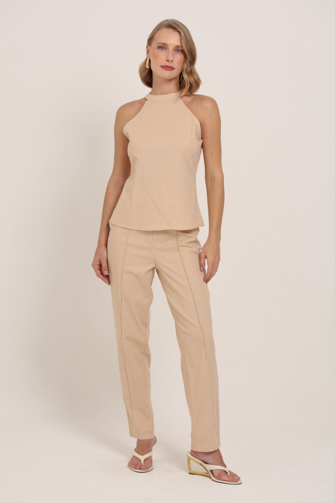 9036905 - Calça Cenoura Linho NATURAL 9036905 - Calça Cenoura Linho NATURAL
