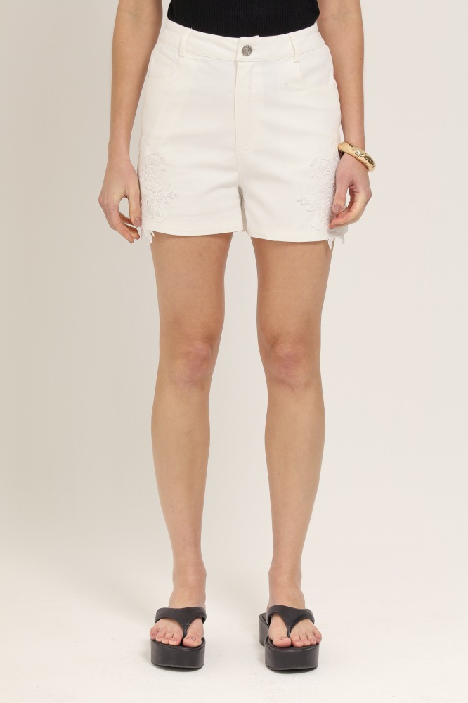 9036925 - Shorts Sarja Rechilieu OFF-WHITE