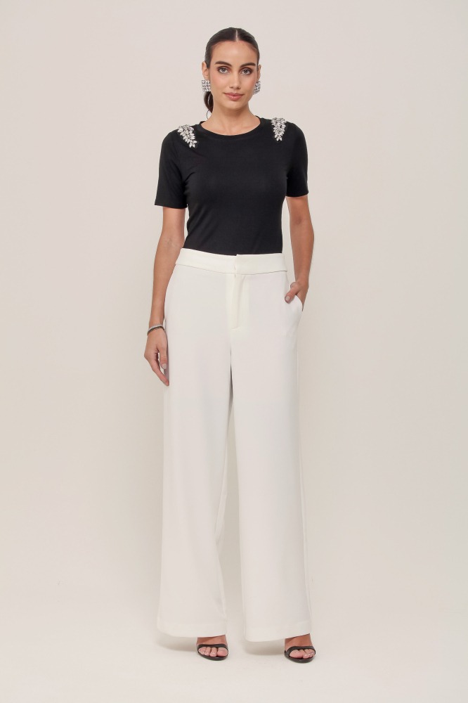 9036976 - Calça Alfaiataria Reta OFF-WHITE