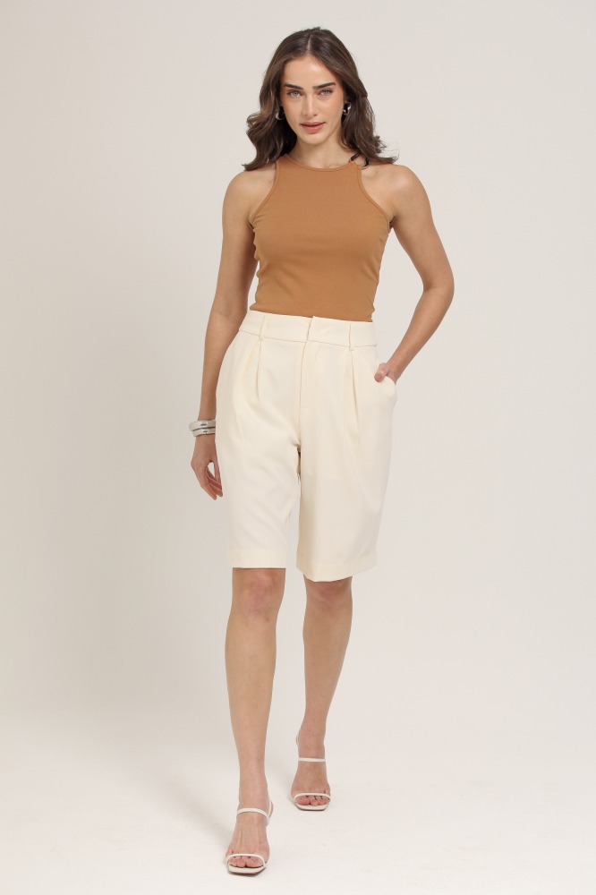 9036990 - Bermuda Alfaiataria OFF-WHITE