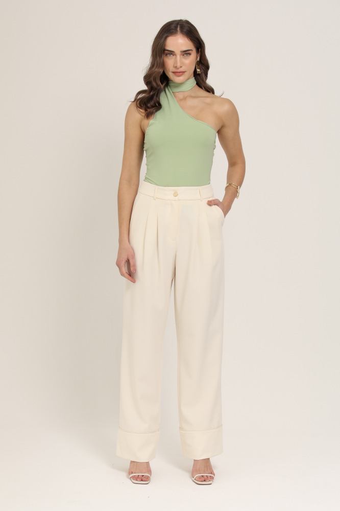 9037026 - Calça Reta Alfaiataria OFF-WHITE