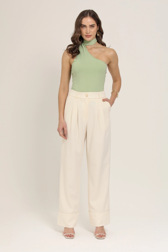9037026 - Calça Reta Alfaiataria OFF-WHITE
