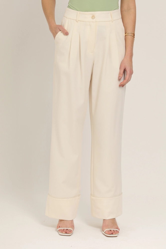 9037026 - Calça Reta Alfaiataria OFF-WHITE 9037026 - Calça Reta Alfaiataria OFF-WHITE - Imagem 2