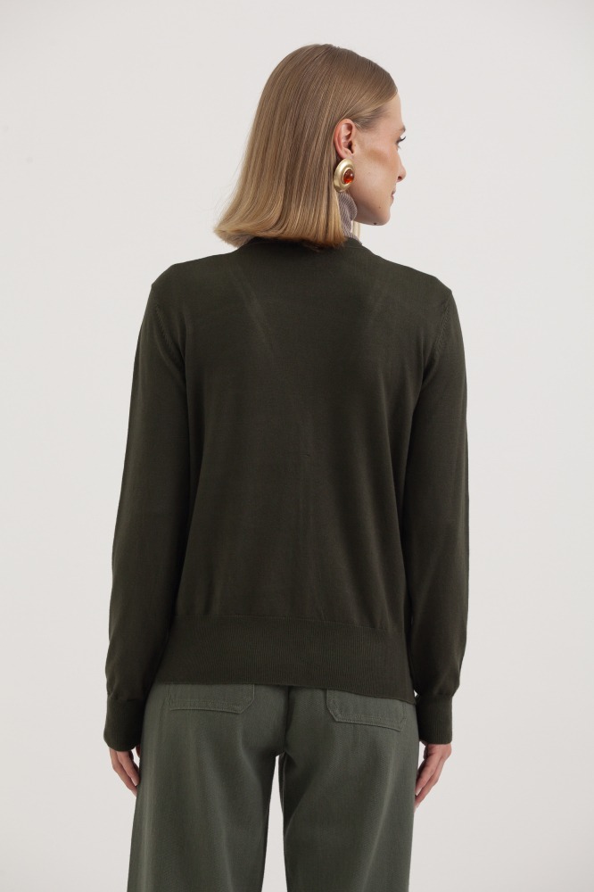 9037082 - Cardigan Decote V VERDE 9037082 - Cardigan Decote V VERDE