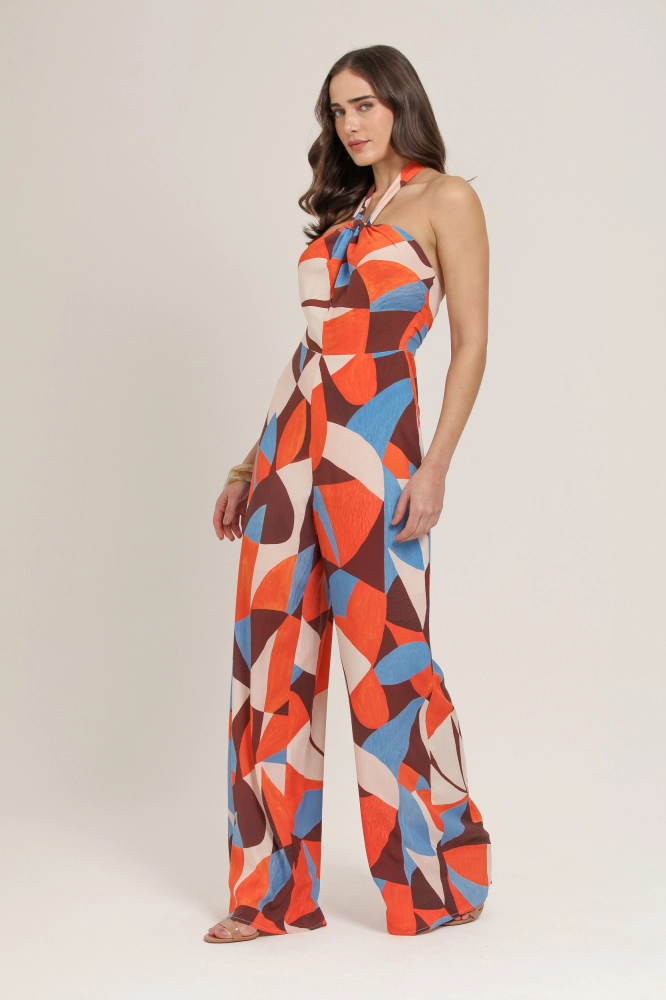 9037093 - Macacão Estampado  LARANJA - Imagem 2
