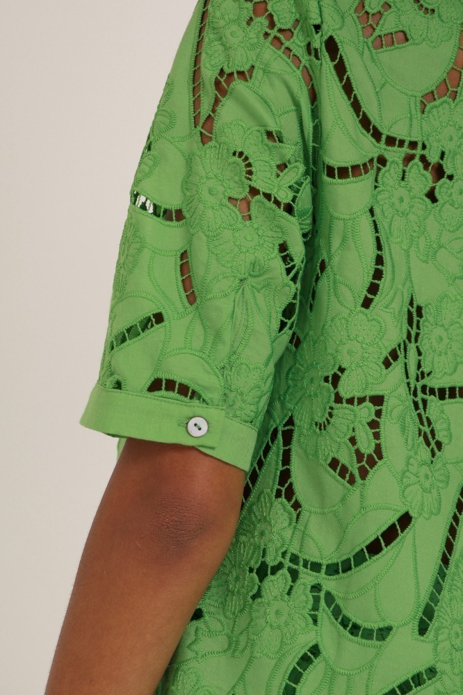 9037128 - Camisa Manga Curta Guipir VERDE 