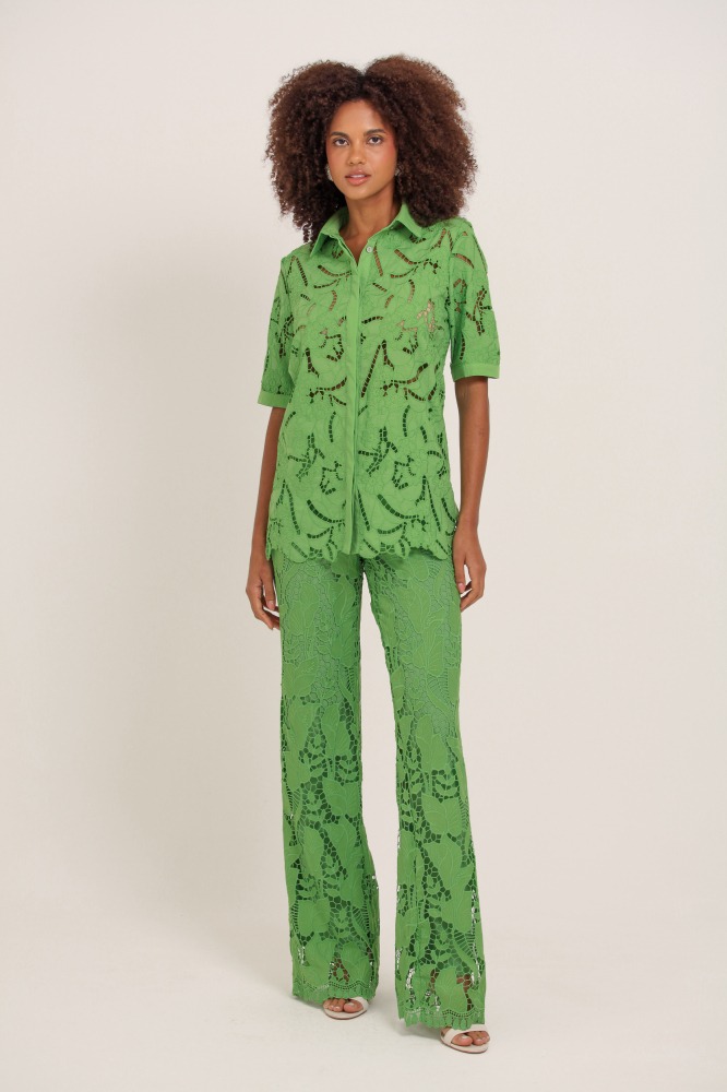 9037128 - Camisa Manga Curta Guipir VERDE 