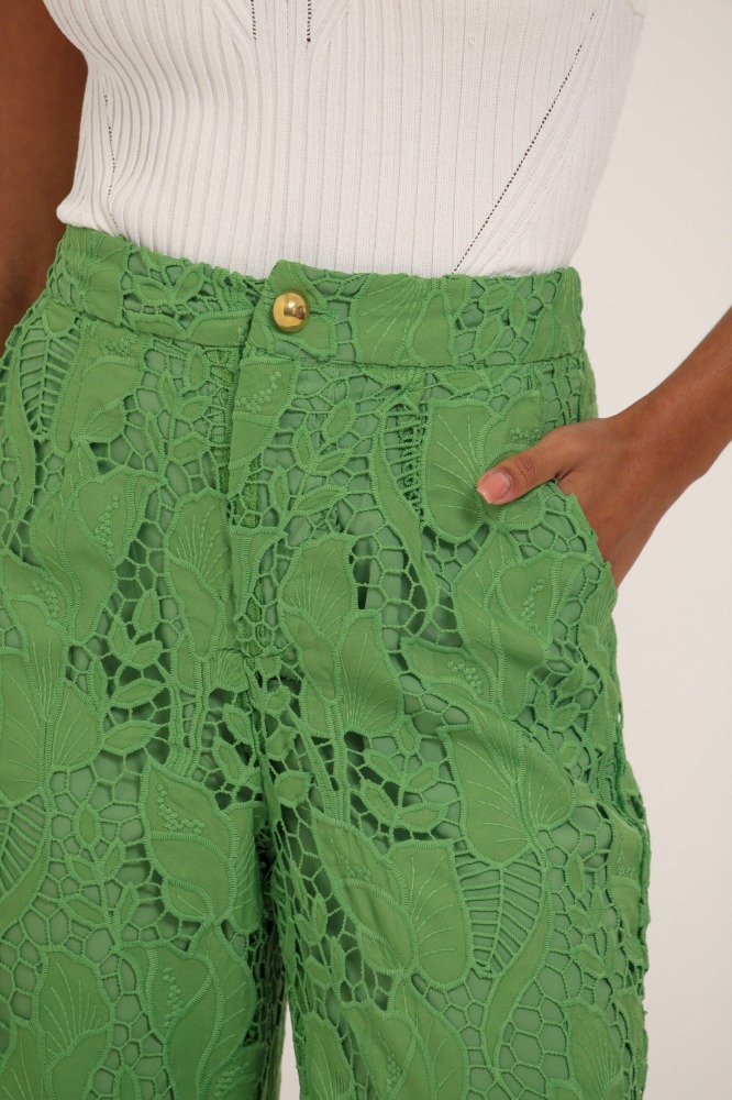 9037129 - Calça Reta Guipir VERDE 