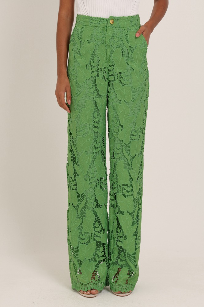9037129 - Calça Reta Guipir VERDE 