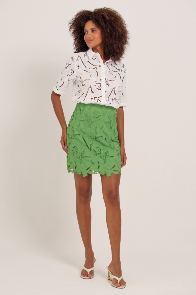 9037130 - Saia Curta Guipir VERDE 