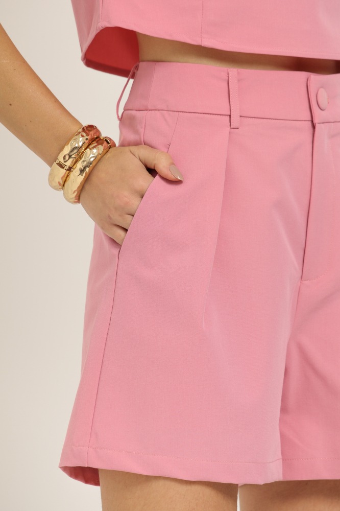 9037144 - Shorts Alfaiataria  ROSA