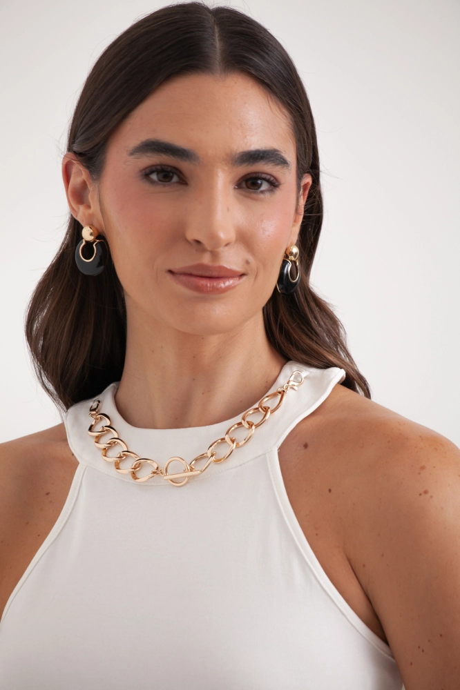 9037199 - Regata Nadador Detalhe Corrente OFF-WHITE 9037199 - Regata Nadador Detalhe Corrente OFF-WHITE - Imagem 2