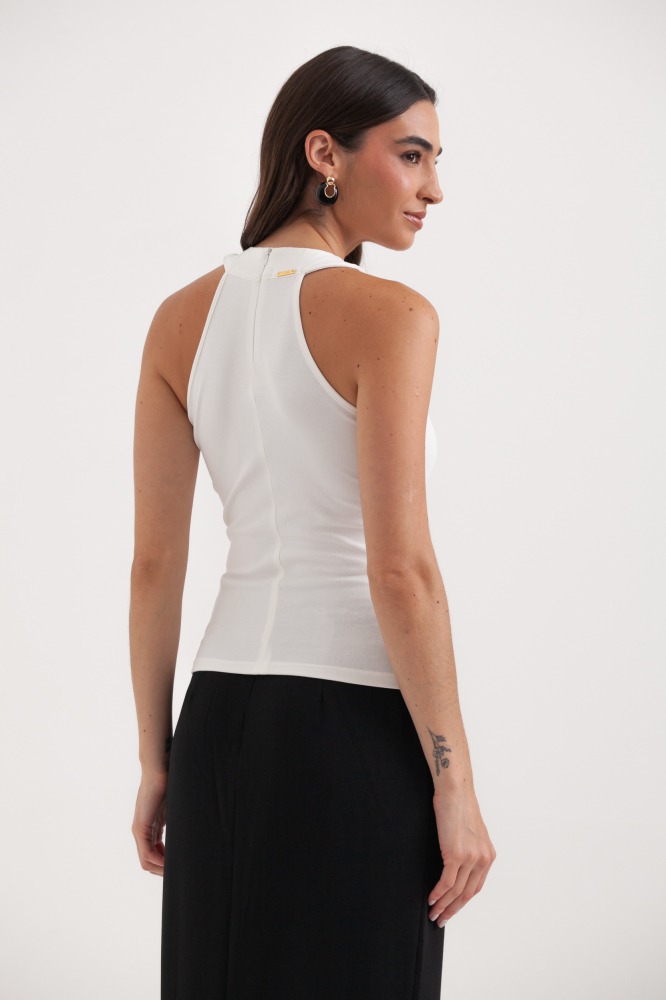 9037199 - Regata Nadador Detalhe Corrente OFF-WHITE 9037199 - Regata Nadador Detalhe Corrente OFF-WHITE