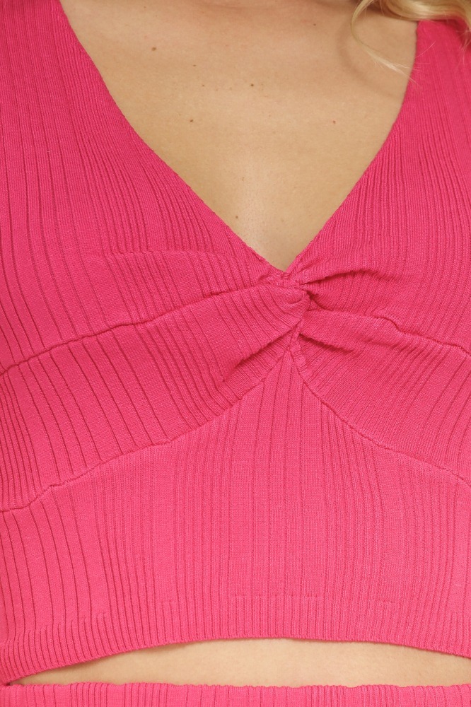 9037228 - Blusa Tricot Manga Curta ROSA 9037228 - Blusa Tricot Manga Curta ROSA