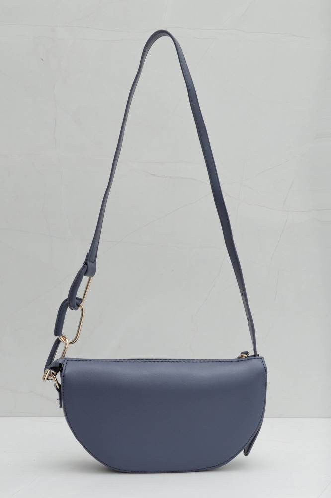 9037244 - Bolsa Tiracolo Pequena Alça Detalhe Elos AZUL 9037244 - Bolsa Tiracolo Pequena Alça Detalhe Elos AZUL