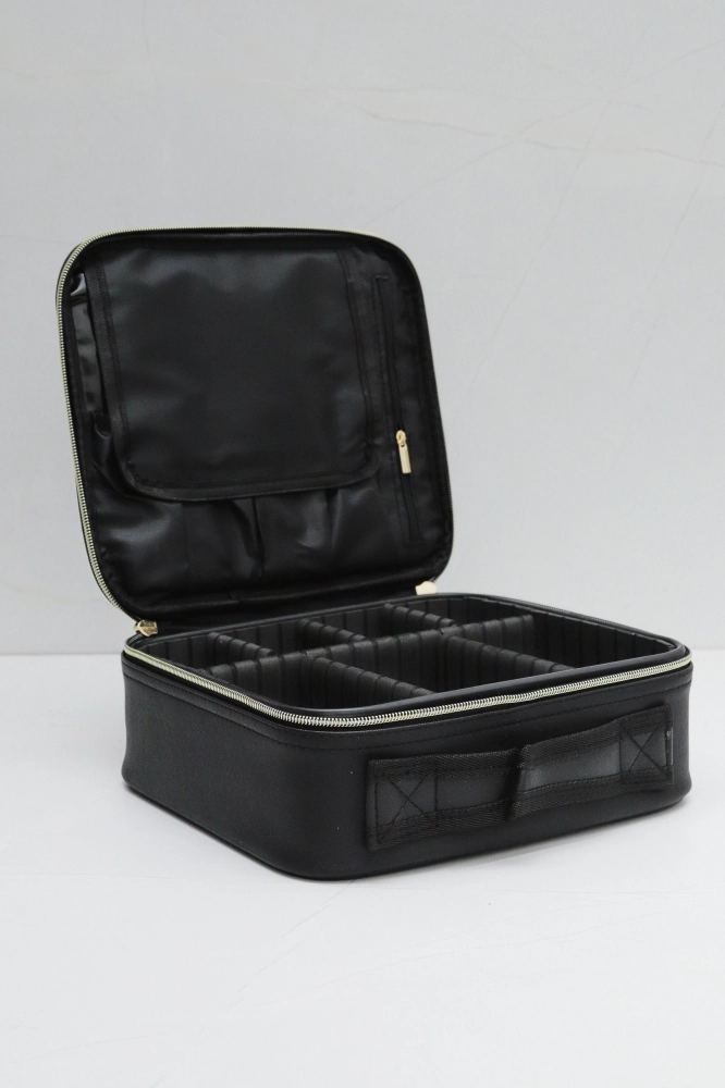 9037324 - Necessaire Organizadora Com Divisória PRETO