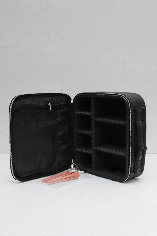 9037324 - Necessaire Organizadora Com Divisória PRETO