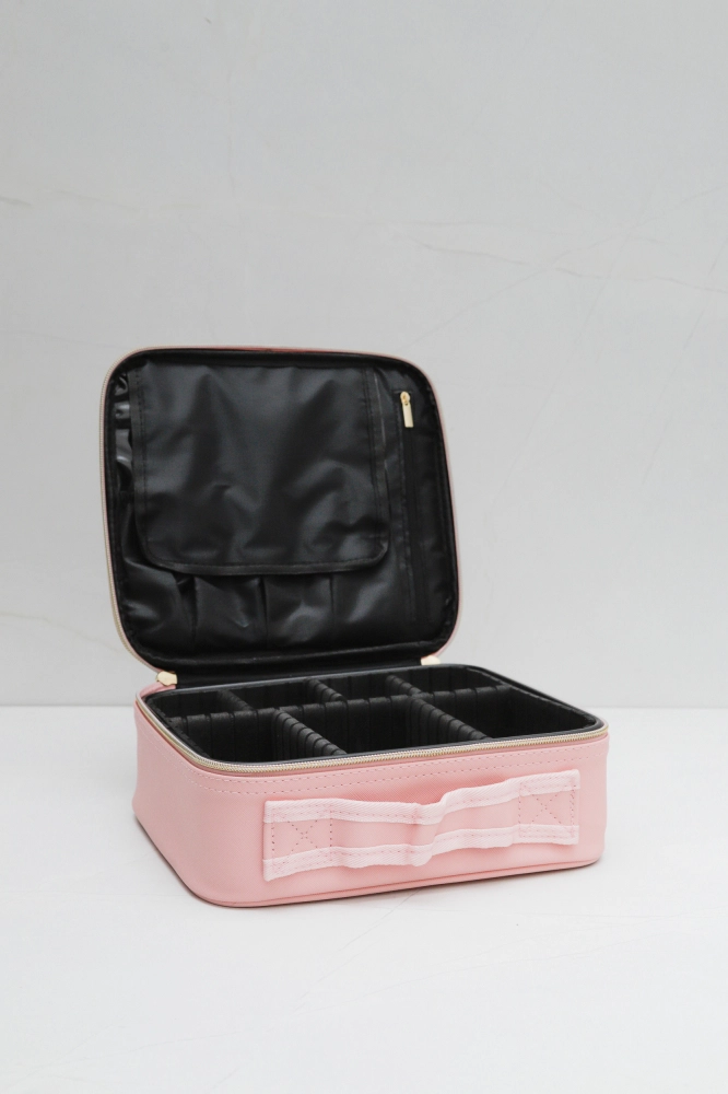9037324 - Necessaire Organizadora Com Divisória ROSA