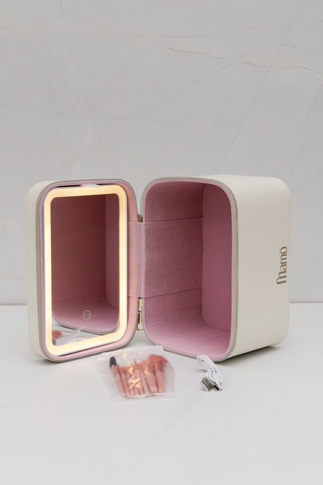9037325 - Necessaire Organizadora Com Led OFF-WHITE