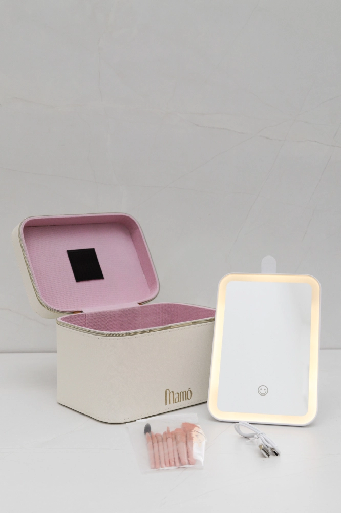 9037325 - Necessaire Organizadora Com Led OFF-WHITE