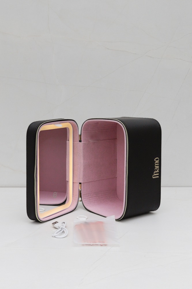 9037325 - Necessaire Organizadora Com Led PRETO