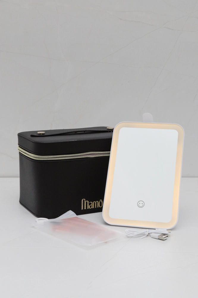 9037325 - Necessaire Organizadora Com Led PRETO