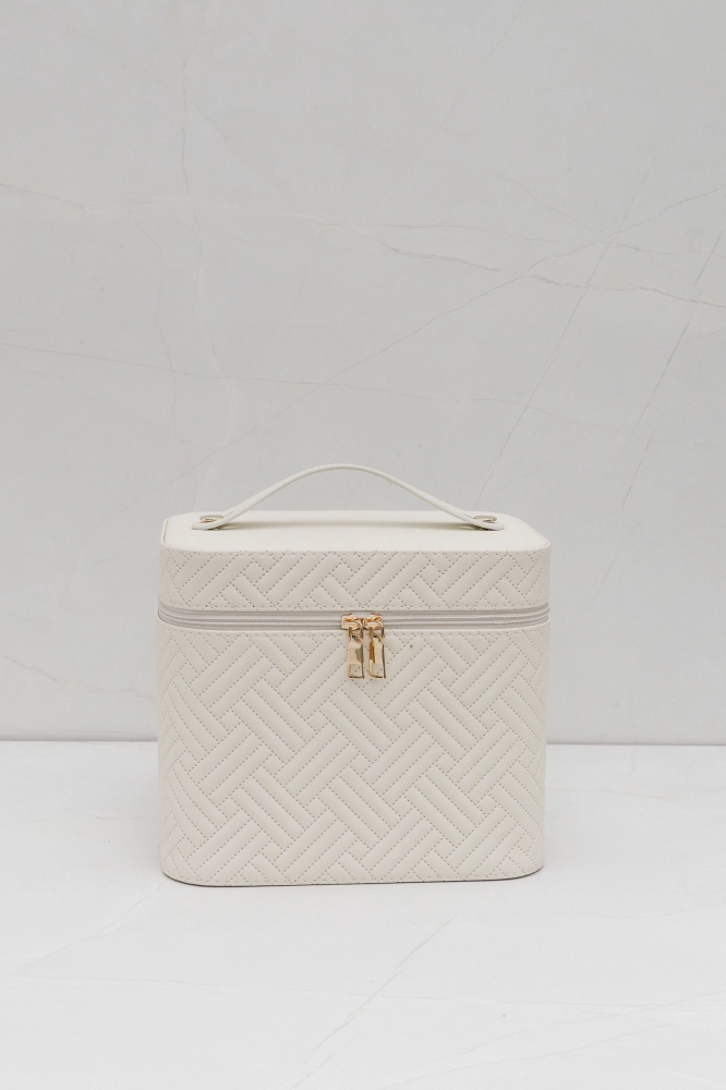 9037328 - Necessaire Organizadora Com Divisória E Espelho OFF-WHITE 9037328 - Necessaire Organizadora Com Divisória E Espelho OFF-WHITE - Imagem 2