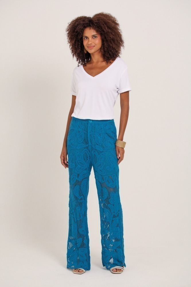 9037410 - Calça Guipir AZUL 9037410 - Calça Guipir AZUL