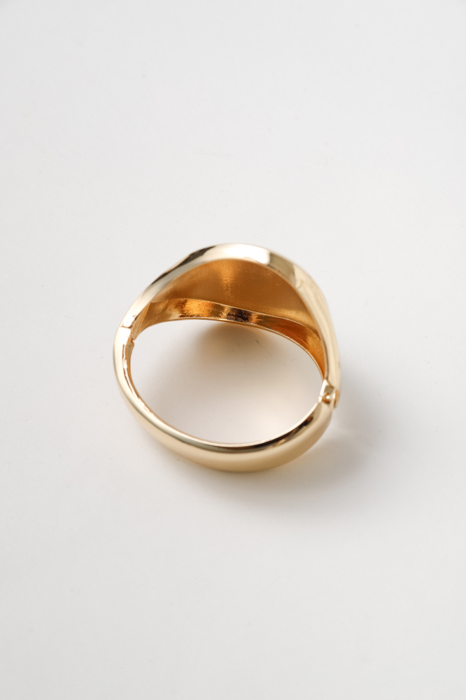 9037477 - Bracelete Oval DOURADO 9037477 - Bracelete Oval DOURADO