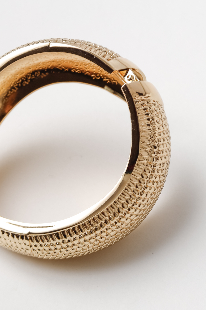 9037479 - Bracelete Texturizado DOURADO 9037479 - Bracelete Texturizado DOURADO