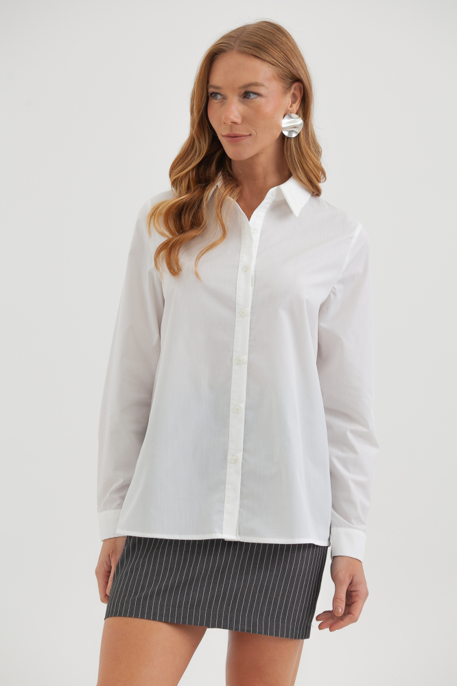 9037531 - Camisa Amarração Costas BRANCO 9037531 - Camisa Amarração Costas BRANCO