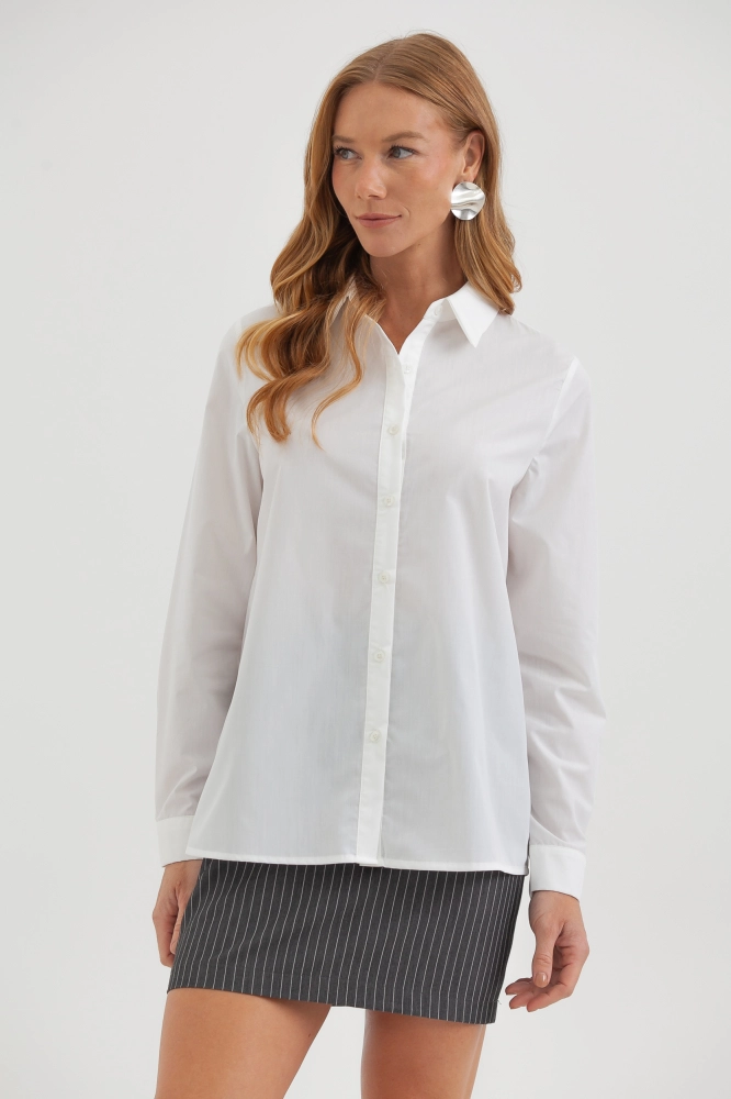 9037531 - Camisa Amarração Costas BRANCO - Imagem 2
