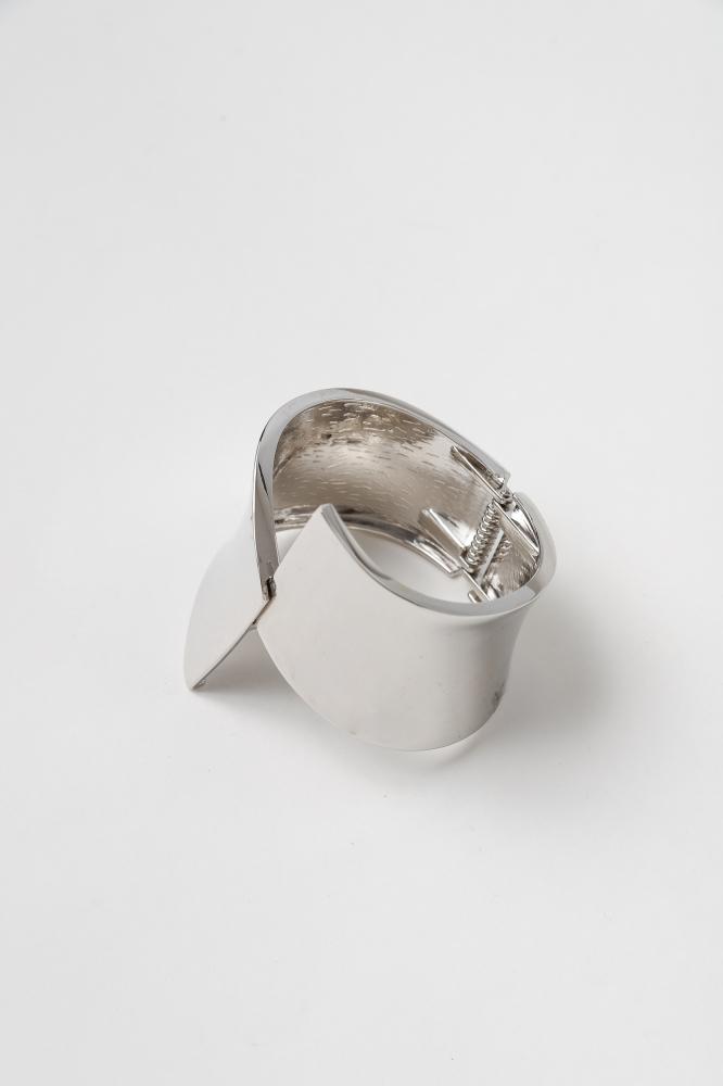 9037544 - Bracelete Largo Simétrico PRATA