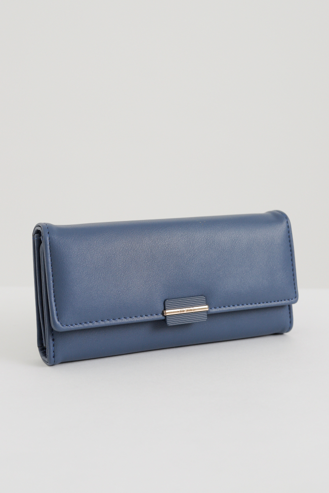 9037550 - Carteira Básica Em PU AZUL 9037550 - Carteira Básica Em PU AZUL