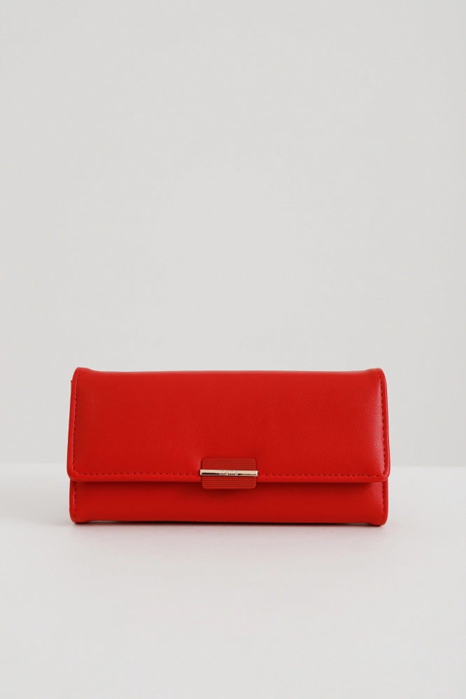 9037550 - Carteira Básica Em PU VERMELHO 9037550 - Carteira Básica Em PU VERMELHO - Imagem 1