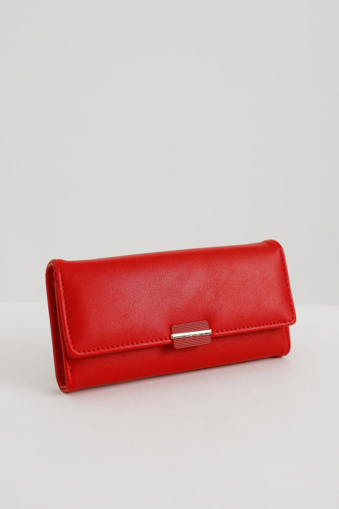 9037550 - Carteira Básica Em PU VERMELHO 9037550 - Carteira Básica Em PU VERMELHO