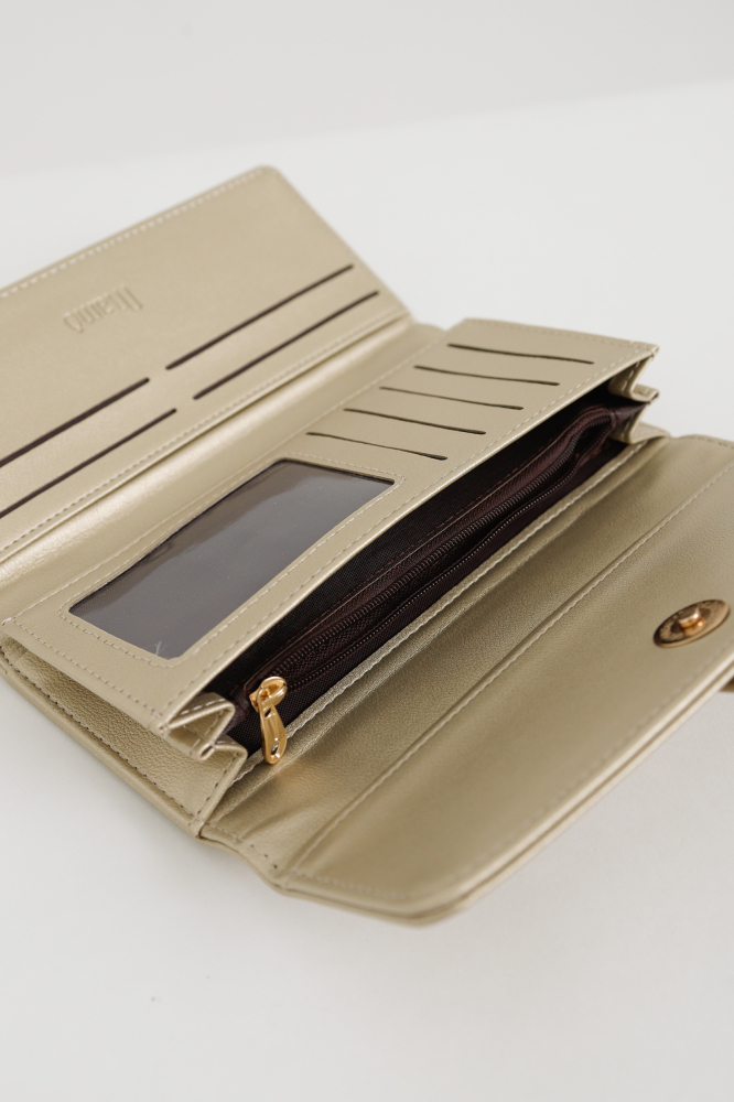 9037551 - Carteira Detalhe Fecho DOURADO