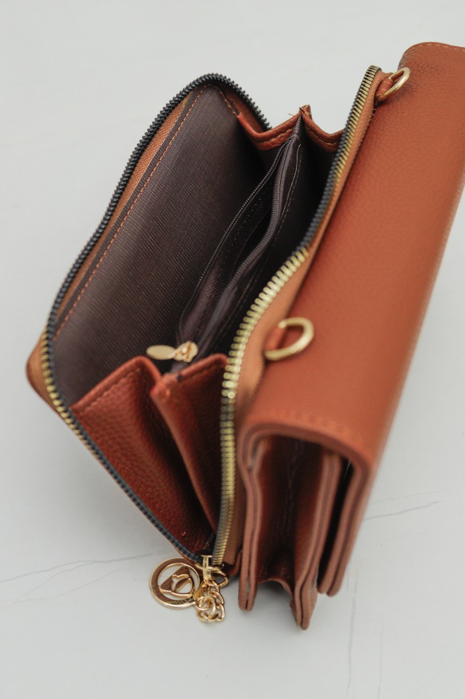 9037554 - Carteira Glamour MARROM 9037554 - Carteira Glamour MARROM