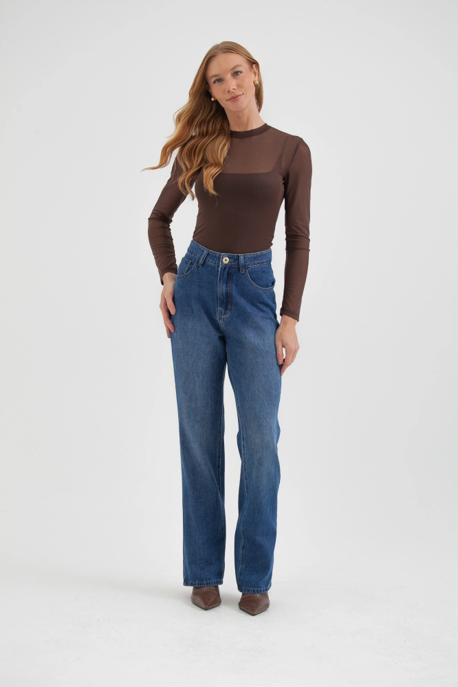 9037673 - Calça Jeans Bootcut JEANS 9037673 - Calça Jeans Bootcut JEANS - Imagem 1
