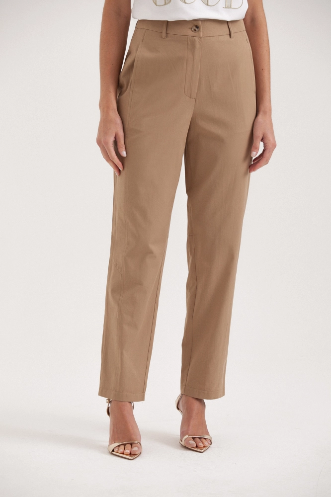 9037741 - Calça Chino Reta BEGE 9037741 - Calça Chino Reta BEGE - Imagem 2