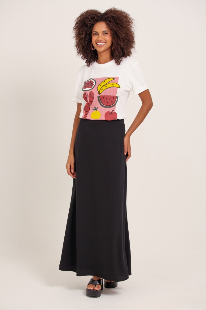 9037760 - Camiseta Frutas Da Feira OFF-WHITE 9037760 - Camiseta Frutas Da Feira OFF-WHITE