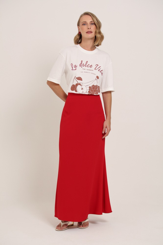 9037761 - Camiseta La Dolce Vita OFF-WHITE 9037761 - Camiseta La Dolce Vita OFF-WHITE